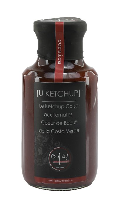 O Ma Gourmandises Ketchup Tomates Coeur de Boeuf 270 gr