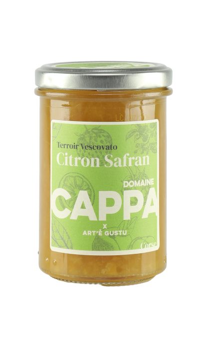Domaine Cappa Confiture Citron Safran 240 gr