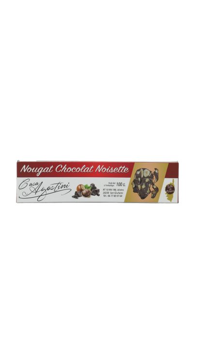 Casa Agostini Nougat Chocolat Noisette 100 gr