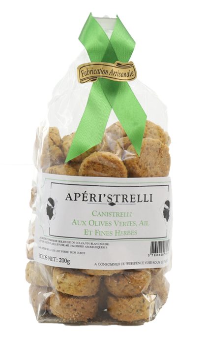 Aperistrelli Olives vertes et Fines Herbes 200 gr