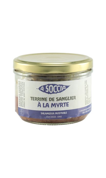 A Soccia Terrine de Sanglier à la Myrte 200 gr