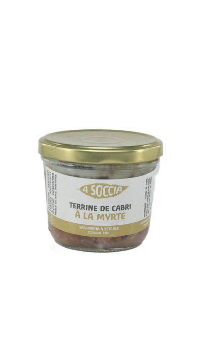 A Soccia Terrine de Cabri à la Myrthe 180 g