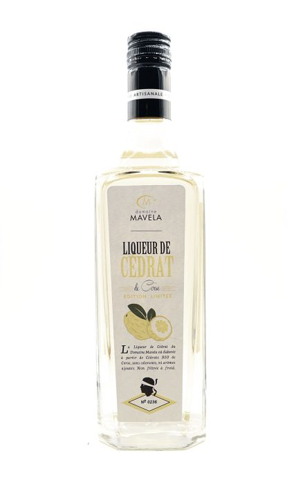 Domaine Mavela Liqueur de Cédrat 26% 70 cl